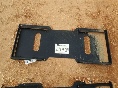 skid steer attach plate|skid steer quick attachment plate.